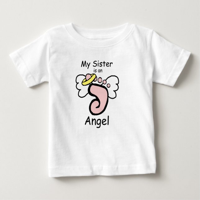 My Sister is an Angel Infant Shirt (Front)