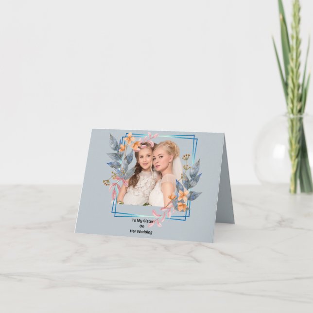 My Sister is getting married Card (Front)