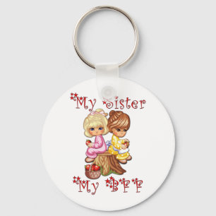 My Sister My BFF Key Ring