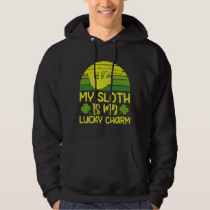 My Sloth Is My Lucky Charm St Patricks Hoodie