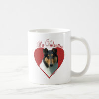 My Smooth Collie Valentine; Tricolor Collie