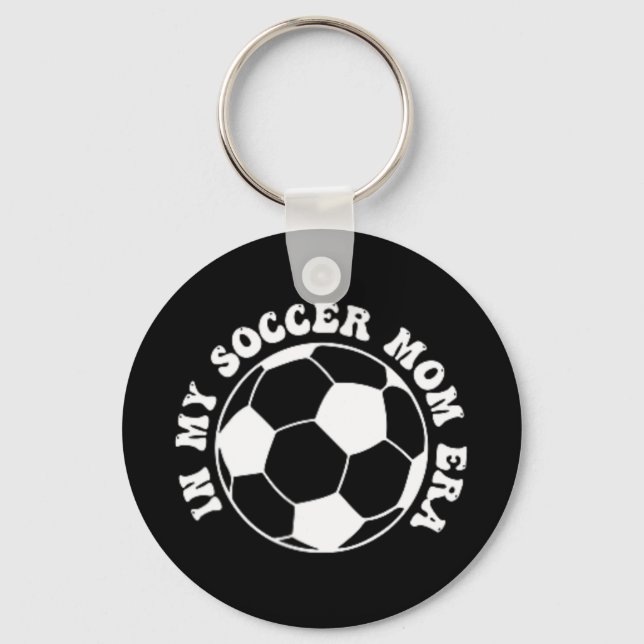 My Soccer Mum Era  Key Ring (Front)