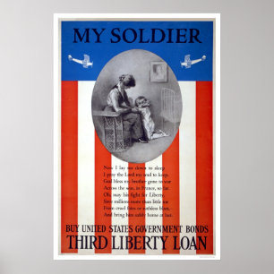 My soldier - Buy United States government bonds Poster