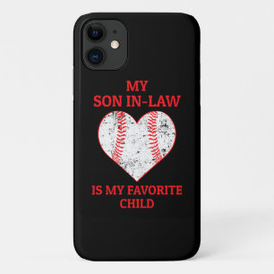 My Son In Law Is My Favourite Child - Baseball Fan iPhone 11 Case