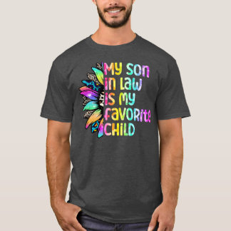 My Son In Law Is My Favourite Child Sunflower T-Shirt