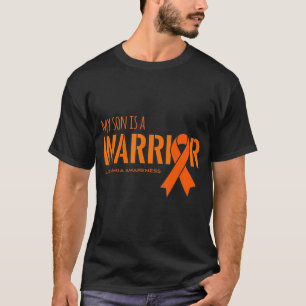 My Son is a Warrior Leukaemia Cancer Awareness  T-Shirt