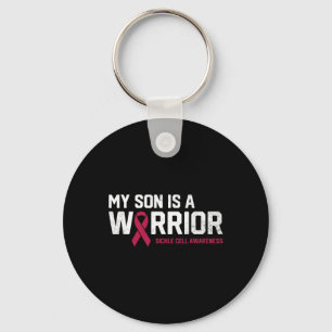 My Son is a Warrior Sickle Cell Anaemia Awareness Key Ring