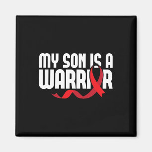 My Son Is A Warrior Sickle Cell Anaemia Awareness Magnet