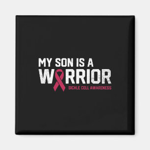 My Son is a Warrior Sickle Cell Anaemia Awareness Magnet