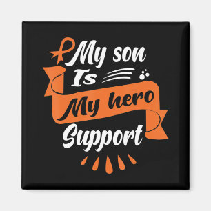 My Son Is My Hero Support Leukaemia Cancer Awaren Magnet