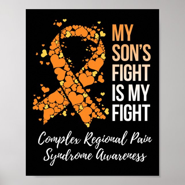 My Son’s Fight Complex Regional Pain Syndrome Awar Poster (Front)