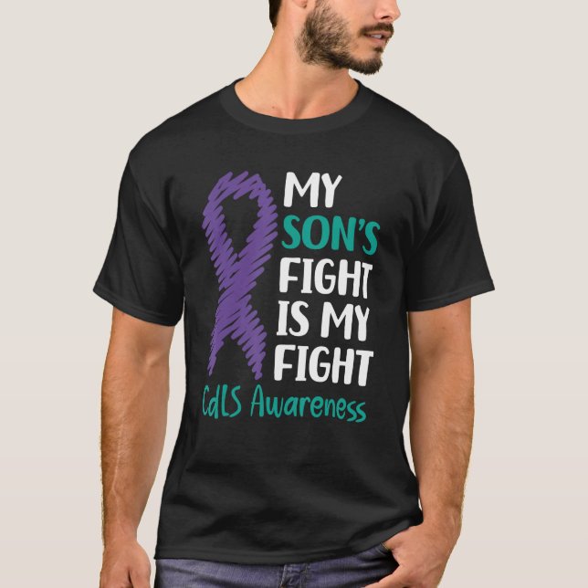 My Son s Fight Cornelia De Lange Syndrome Advocate T-Shirt (Front)