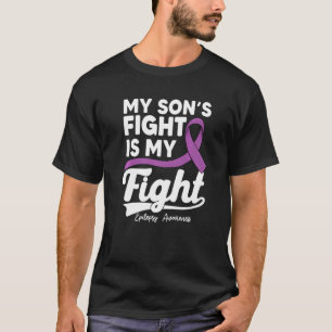 My Son S Fight Is My Fight Warrior Of Epilepsy Awa T-Shirt
