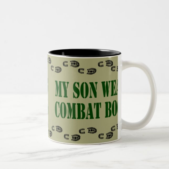 My Son Wears Combat Boots Mug (Right)