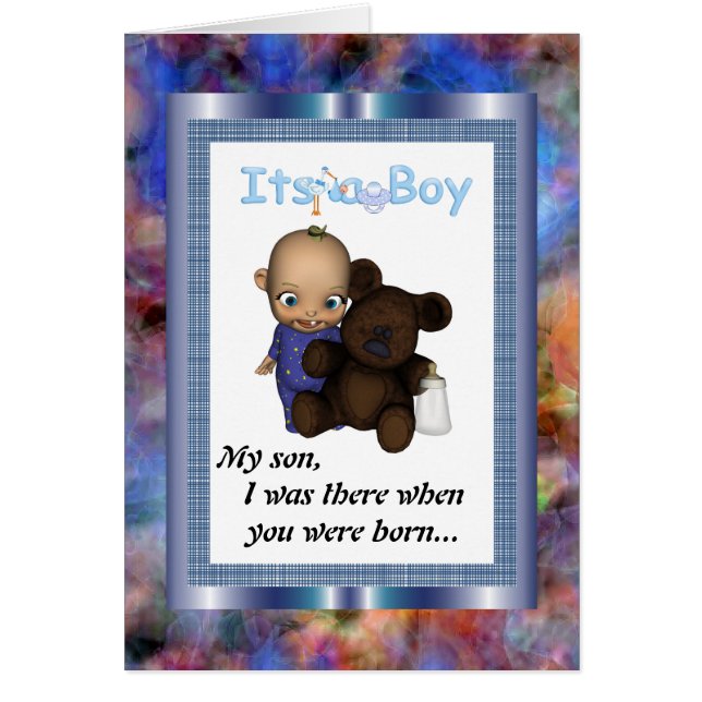 My Son Wedding Card (Front)