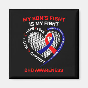 My Sons Fight Is My Fight Chd Heart Disease Awaren Magnet