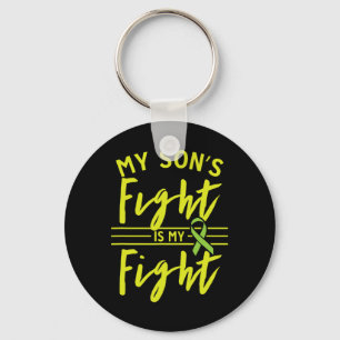 My Son's Fight Is My Fight Kidney Disease Awarenes Key Ring
