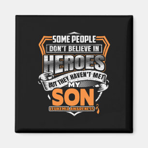 My Son's Fight is My Fight Leukaemia Awareness  Magnet