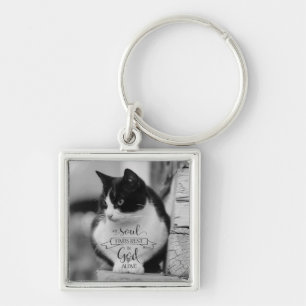 My Soul Finds Rest - Ps 62:1 Key Ring