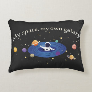 My Space, My Own Galaxy Decorative Cushion