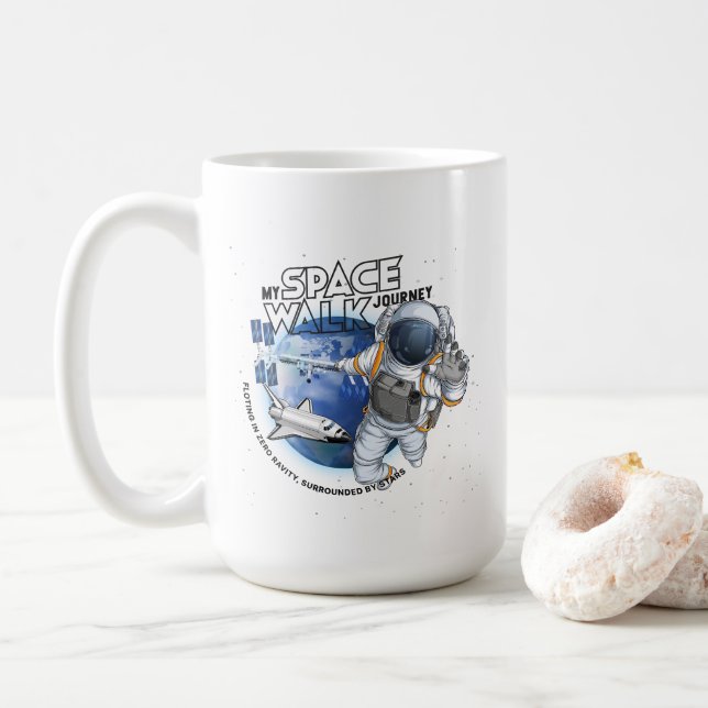 My spacewalk Journey | 15oz Classic Mug (With Donut)