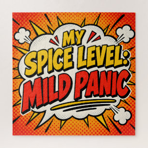 My Spice Level: Mild Panic Jigsaw Puzzle
