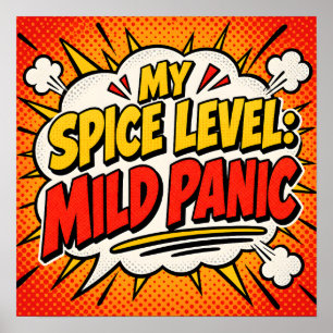 My Spice Level: Mild Panic Poster