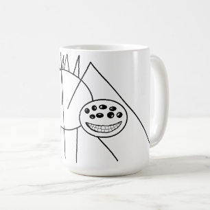 My Spider Line Cartoon Coffee Mug