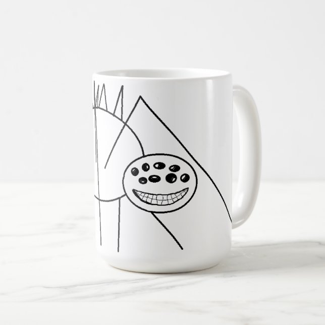 My Spider Line Cartoon Coffee Mug (Front Right)