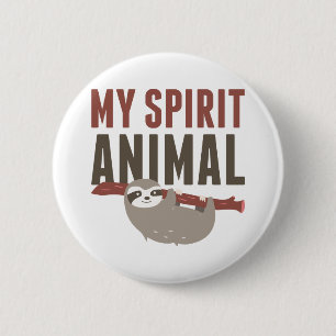 My Spirit Animal 6 Cm Round Badge