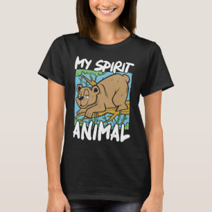 My Spirit Animal Bear Lover Wildlife Animal Bear 1 T-Shirt