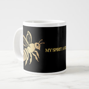 My Spirit Animal - Bee Large Coffee Mug
