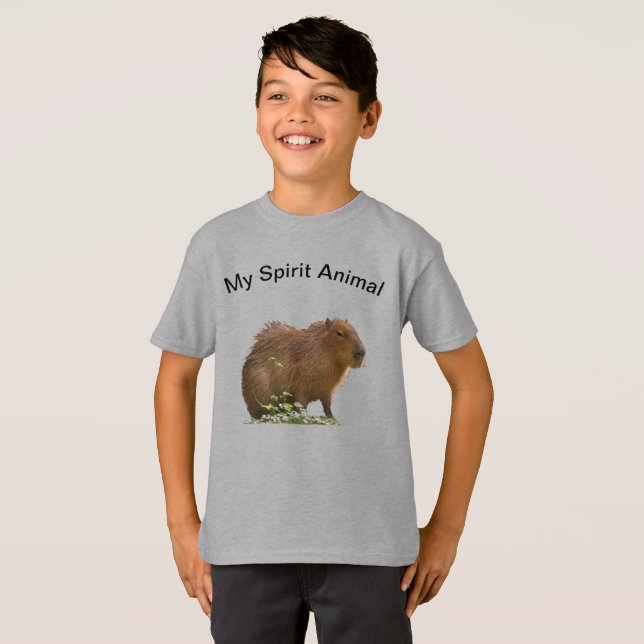 My Spirit Animal Capybara T-Shirt (Front Full)