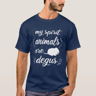 My Spirit Animal Degu Cute Animal Vintage friend T-Shirt