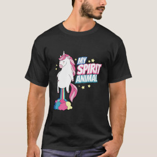 My Spirit Animal Farting Unicorn For Christmas T-Shirt