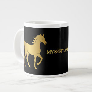 My Spirit Animal - Horse Large Coffee Mug