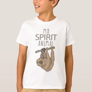 My Spirit Animal is a Sloth T-Shirt