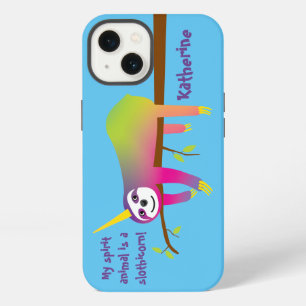 My Spirit Animal is a Slothicorn iPhone 13 Case