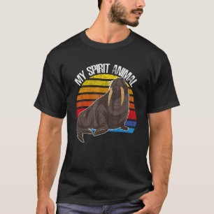 My Spirit Animal Is A Walrus Ocean Sea Walrus T-Shirt