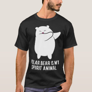 My Spirit Animal Polar Bear Cute Polar Bear Lover T-Shirt