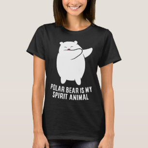My Spirit Animal Polar Bear Cute Polar Bear Lover T-Shirt