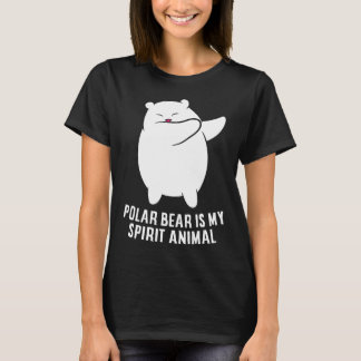 My Spirit Animal Polar Bear Cute Polar Bear Lover T-Shirt