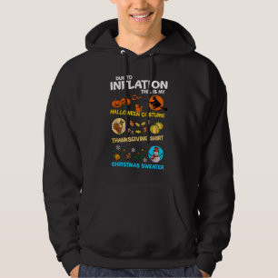 My Spooky Halloween, Thanksgiving, Ugly Christmas  Hoodie