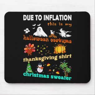 My Spooky Halloween Thanksgiving Ugly Costume 1 Mouse Pad