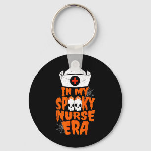 My Spooky Nurse Era Funny Halloween Witchy Spooky Key Ring