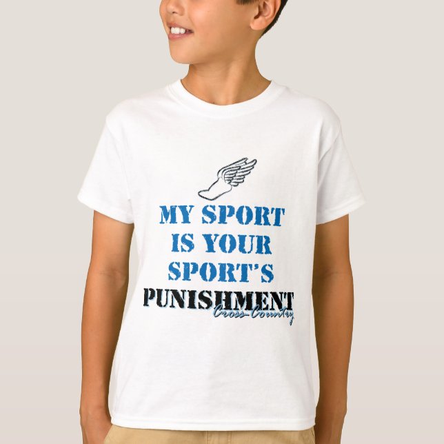 My sport is your sports punishment - CC T-Shirt (Front)