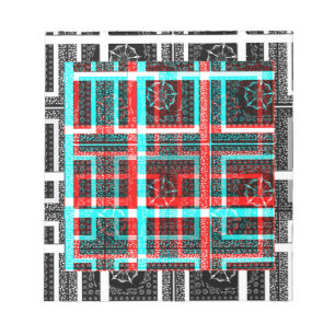 My Square Maze Design Notepad