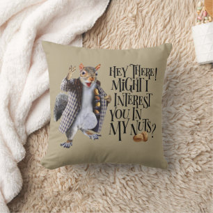 My Squirrel Nuts Cushion