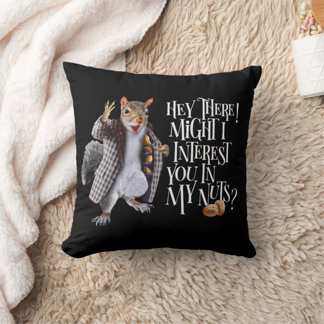 My Squirrel Nuts Cushion (Blanket)