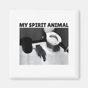 My Srit Animal Funny Drunk Raccoon Meme  Magnet